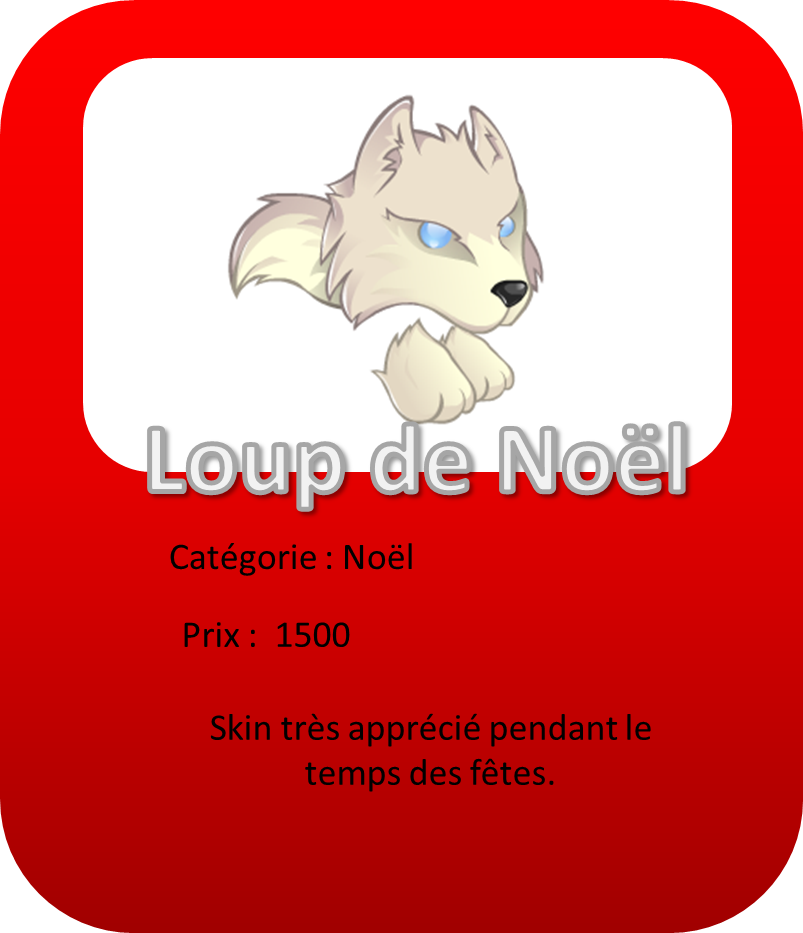 Loup de noel