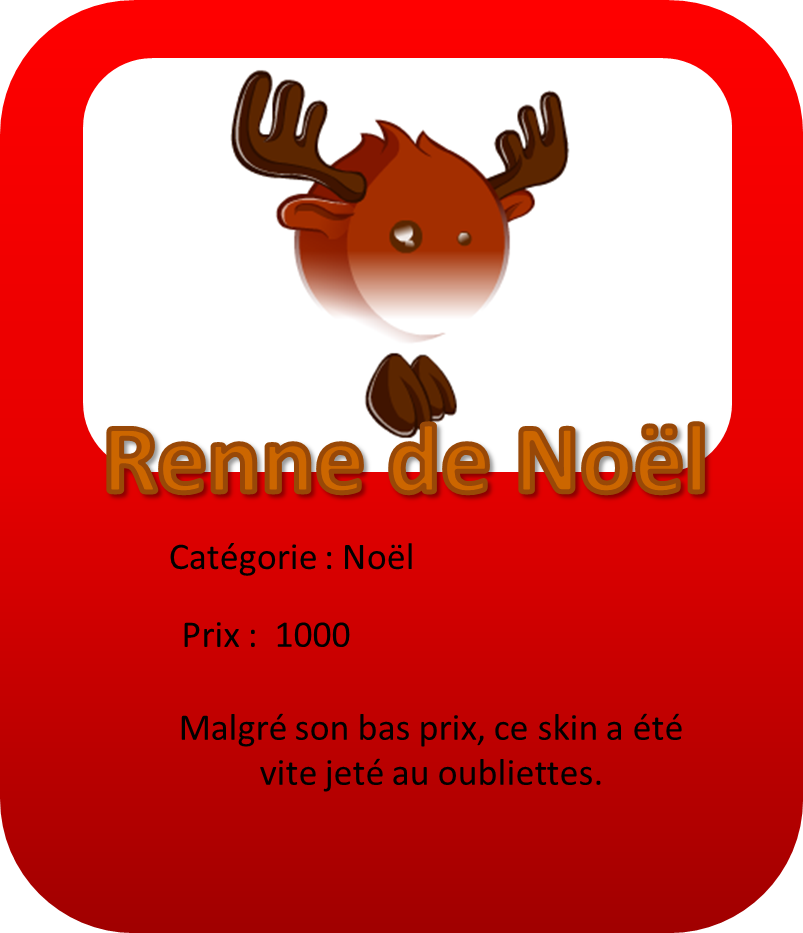 Renne de noel