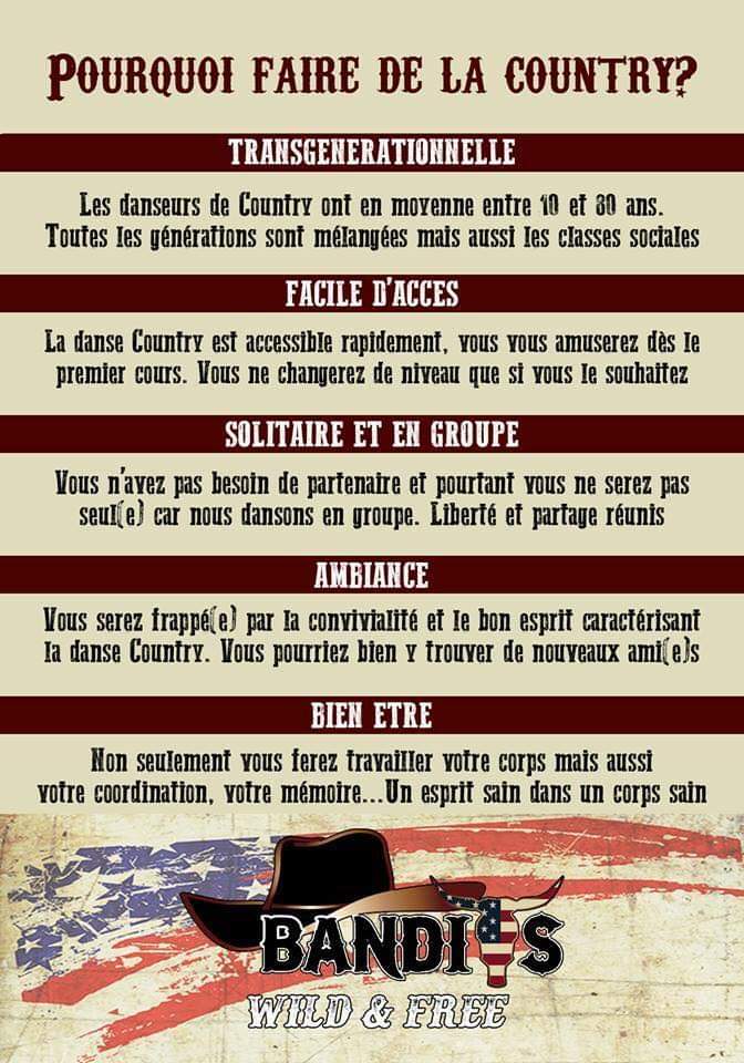 Pourquoi faire de la Country