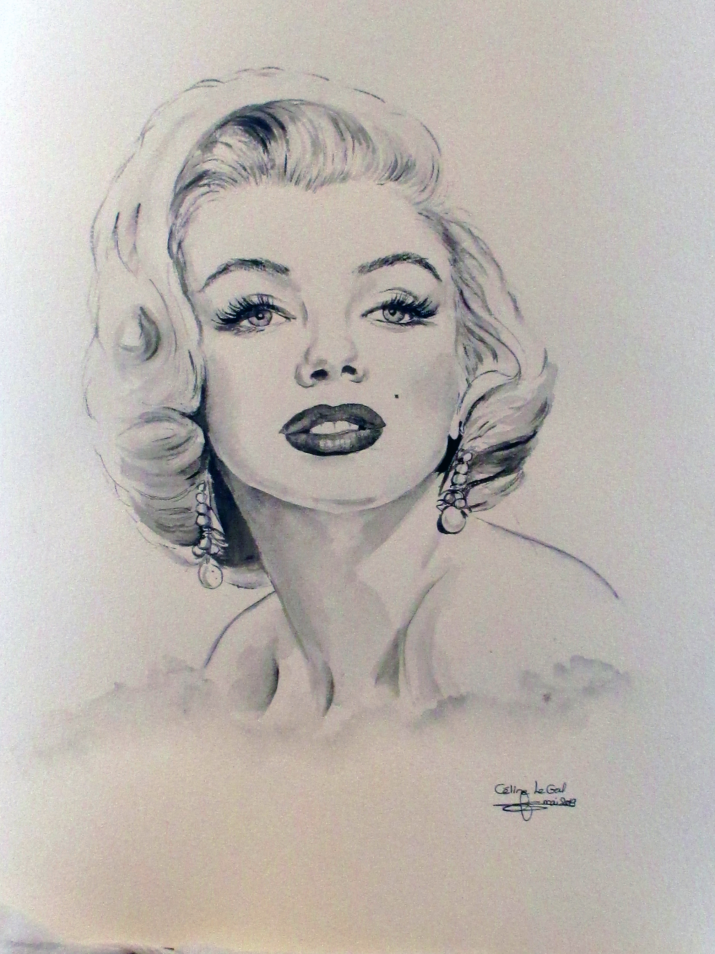 Marylinmonroe aquarellecglg2019