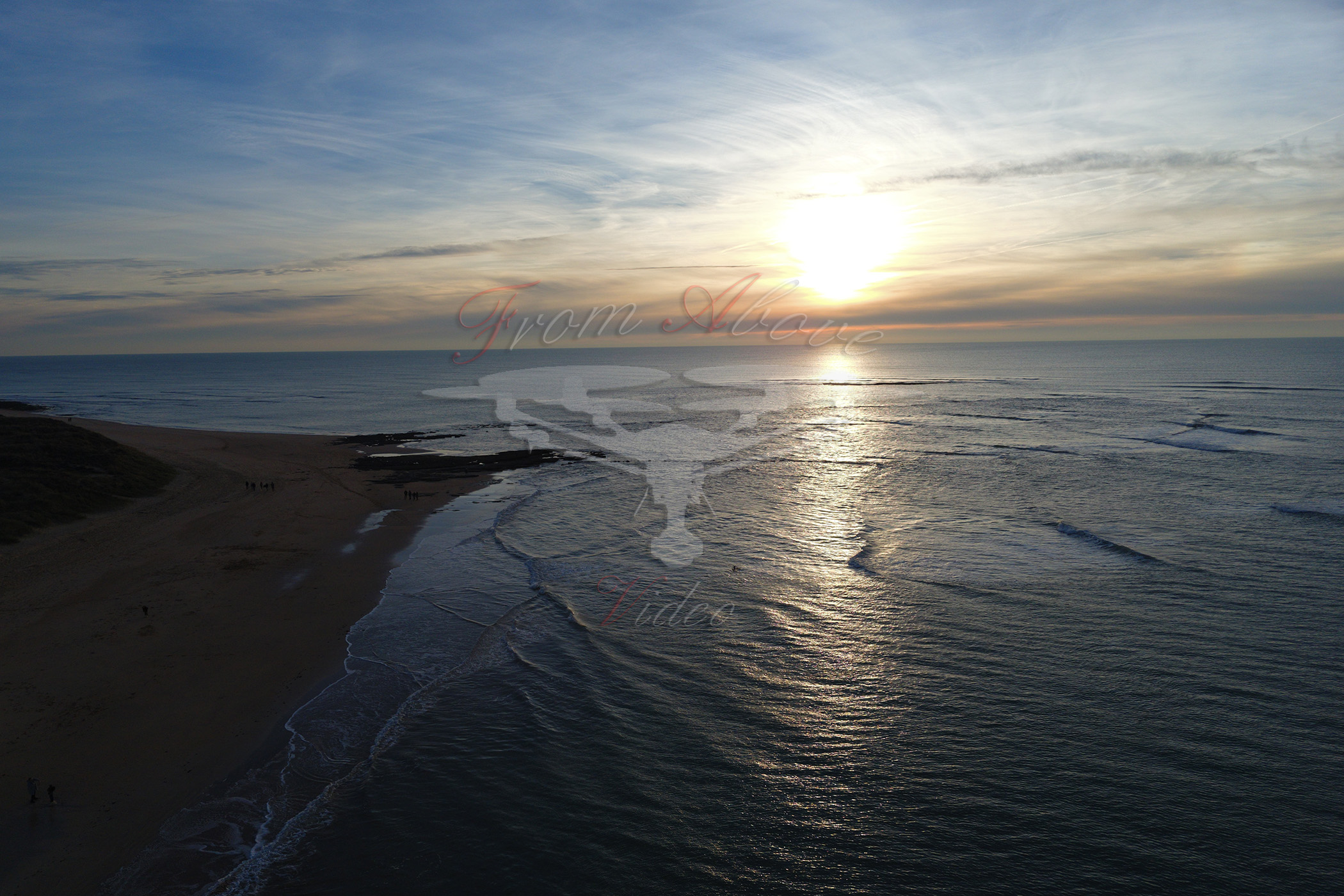 Coucher soleil ocean