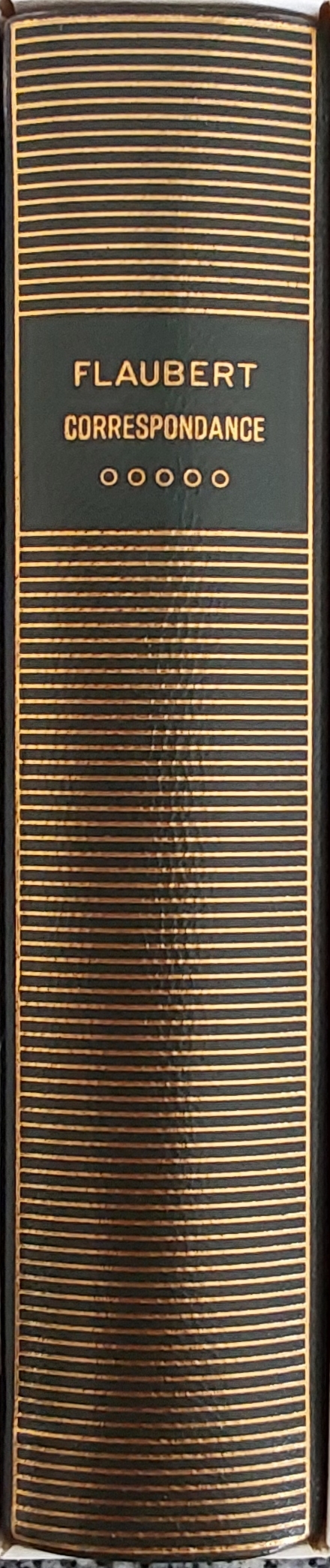 Volume 539 de Gustave Flaubert dans la Bibliothèque de la Pléiade