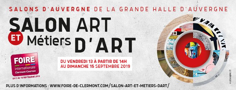 L'association des Artisans d'Art du Val d'Allier participe à la foire d'Auvergne.