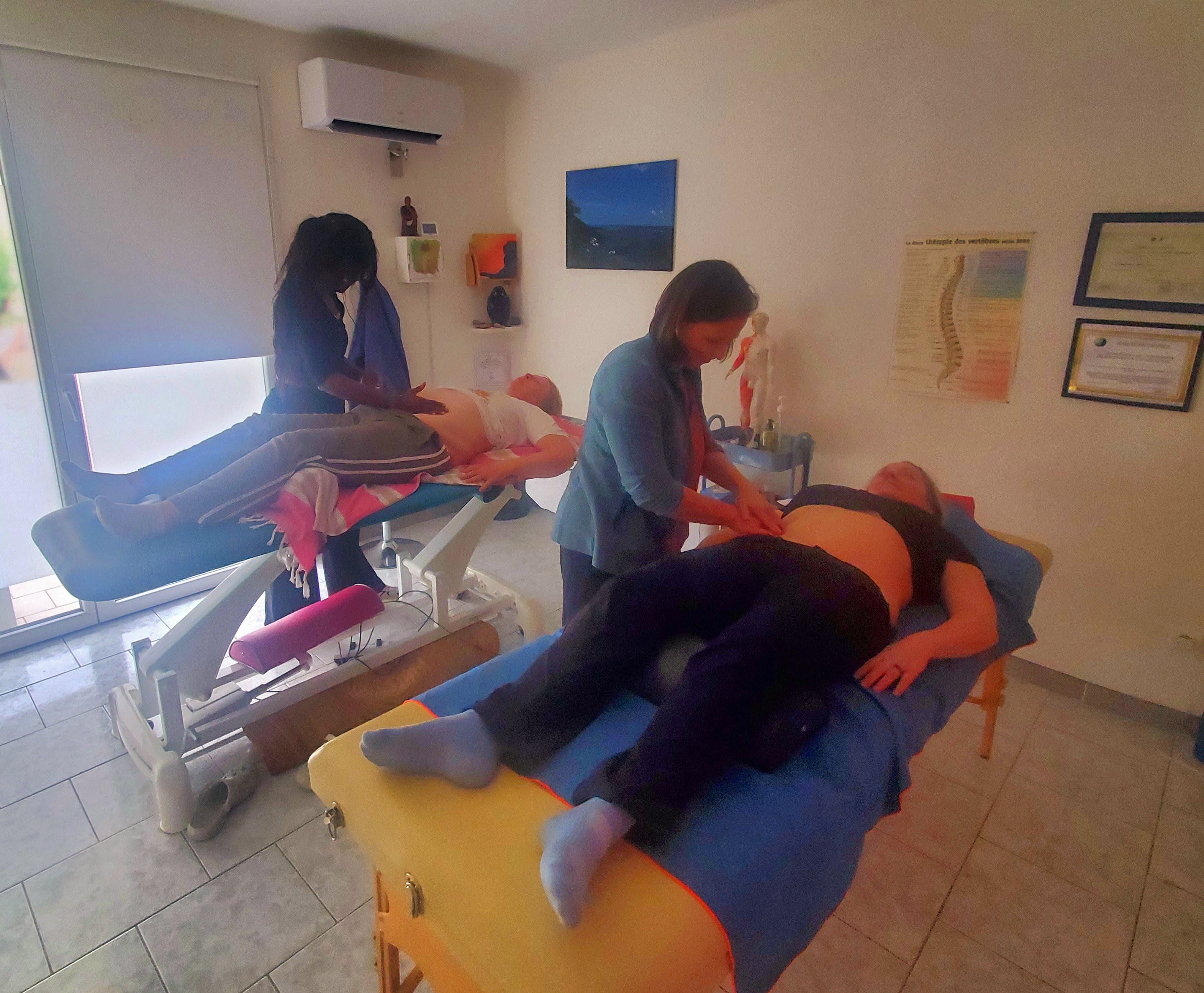 Formation massage du ventre dans le Var