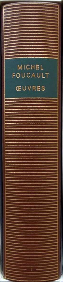Volumes 607 de Michel Foucault dans la Bibliothèque de la Pléiade