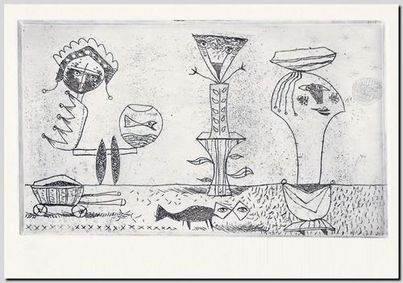 Kopergravure door de Belgische graveur André Vereecken uit 1979.
