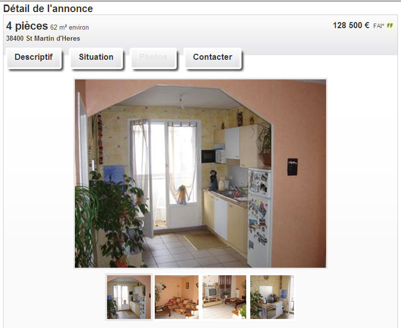 Annonce avt rue modi