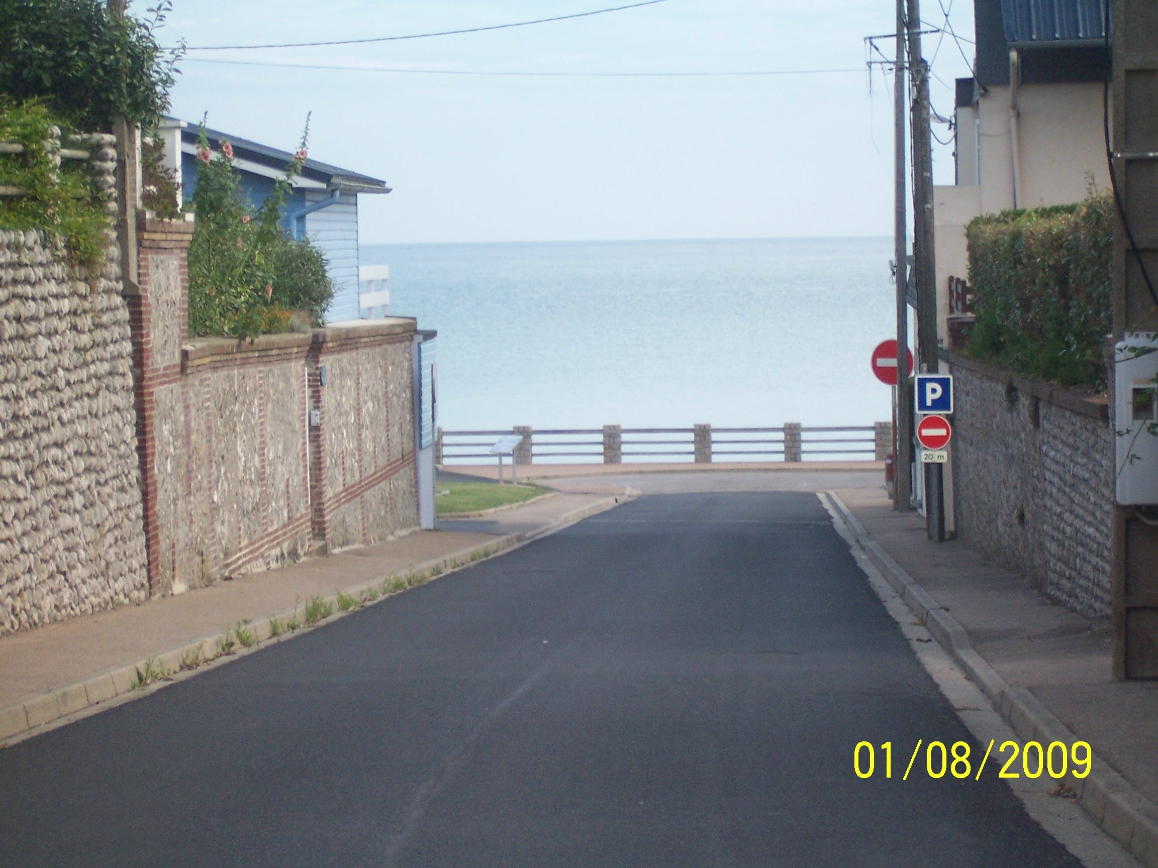 Sortie du gite acces direct a la mer