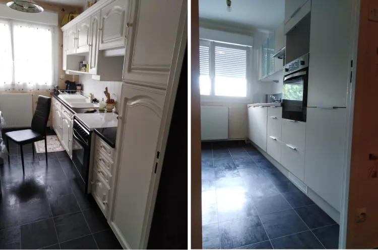 Rénovation d'une cuisine à Les soriniere (44)