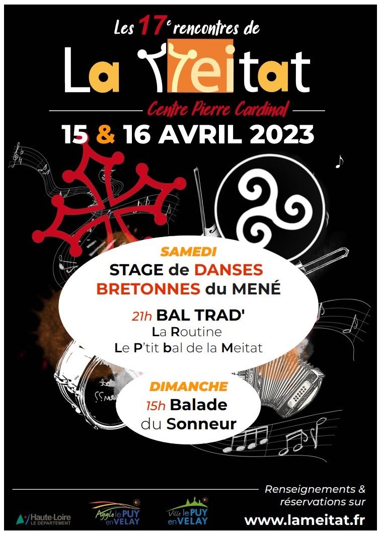 Stage de danses bretonnes Le Puy-en-Velay