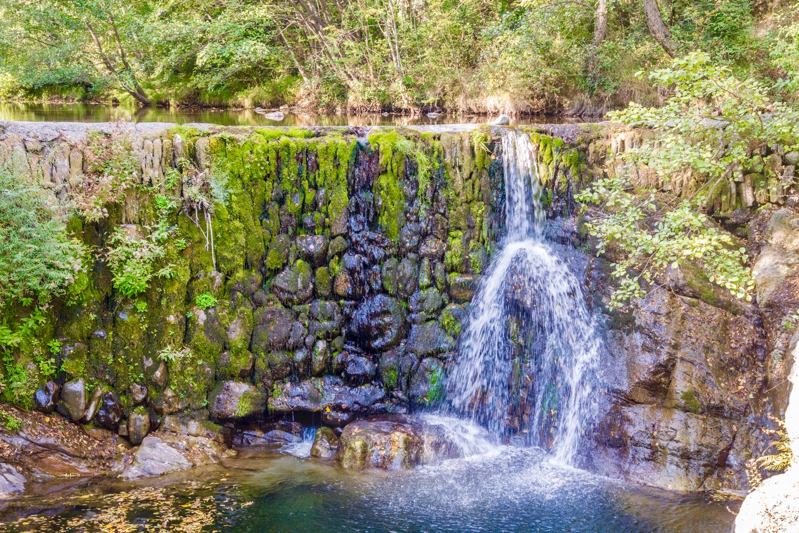 Gardoussel waterfall