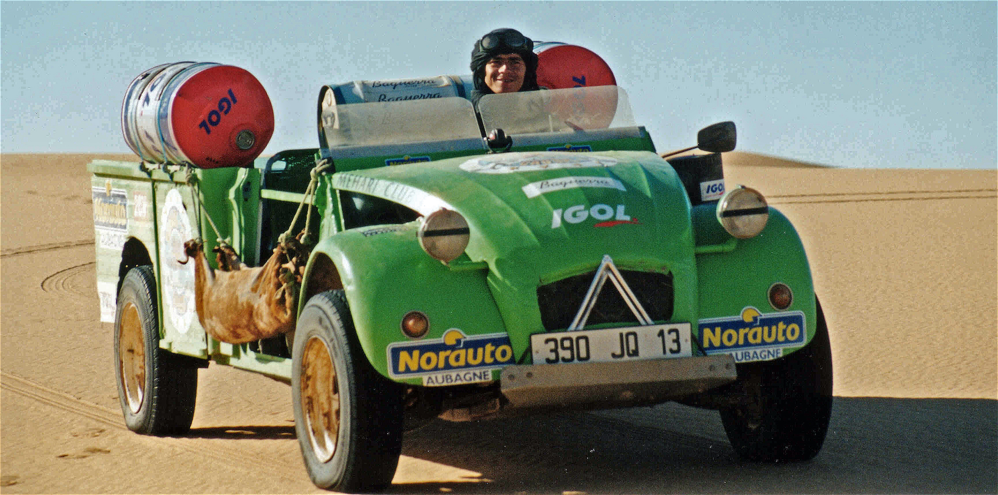 Sahara Mauritanie 2cv dunes gps de sert Cyril et Sylvie 2cv Niger