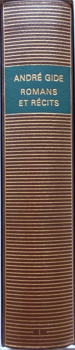 Volume 135 de André Gide dans la Bibliothèque de la Pléiade.