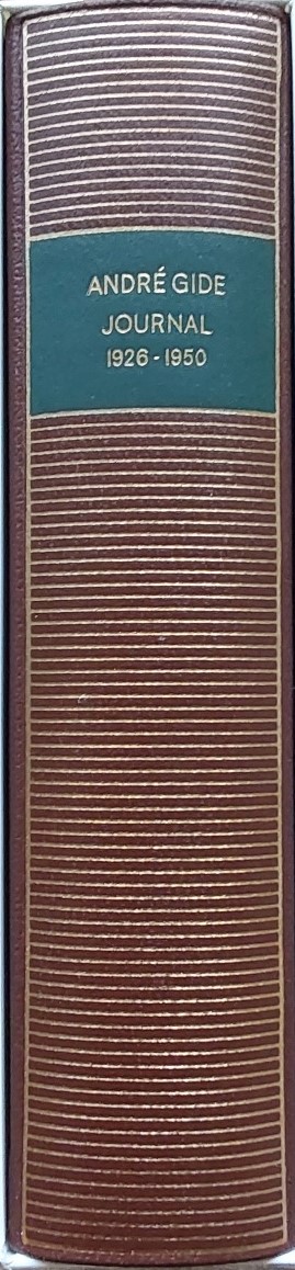 Volume 104 de André Gide dans la Bibliothèque de la Pléiade.
