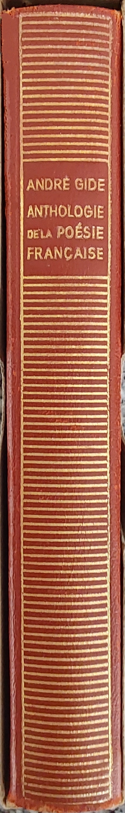Volume 75 de André Gide dans la Bibliothèque de la Pléiade.