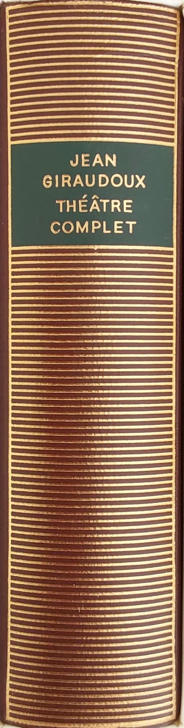 Volume 302 de Jean Giraudoux dans la Bibliothèque de la Pléiade