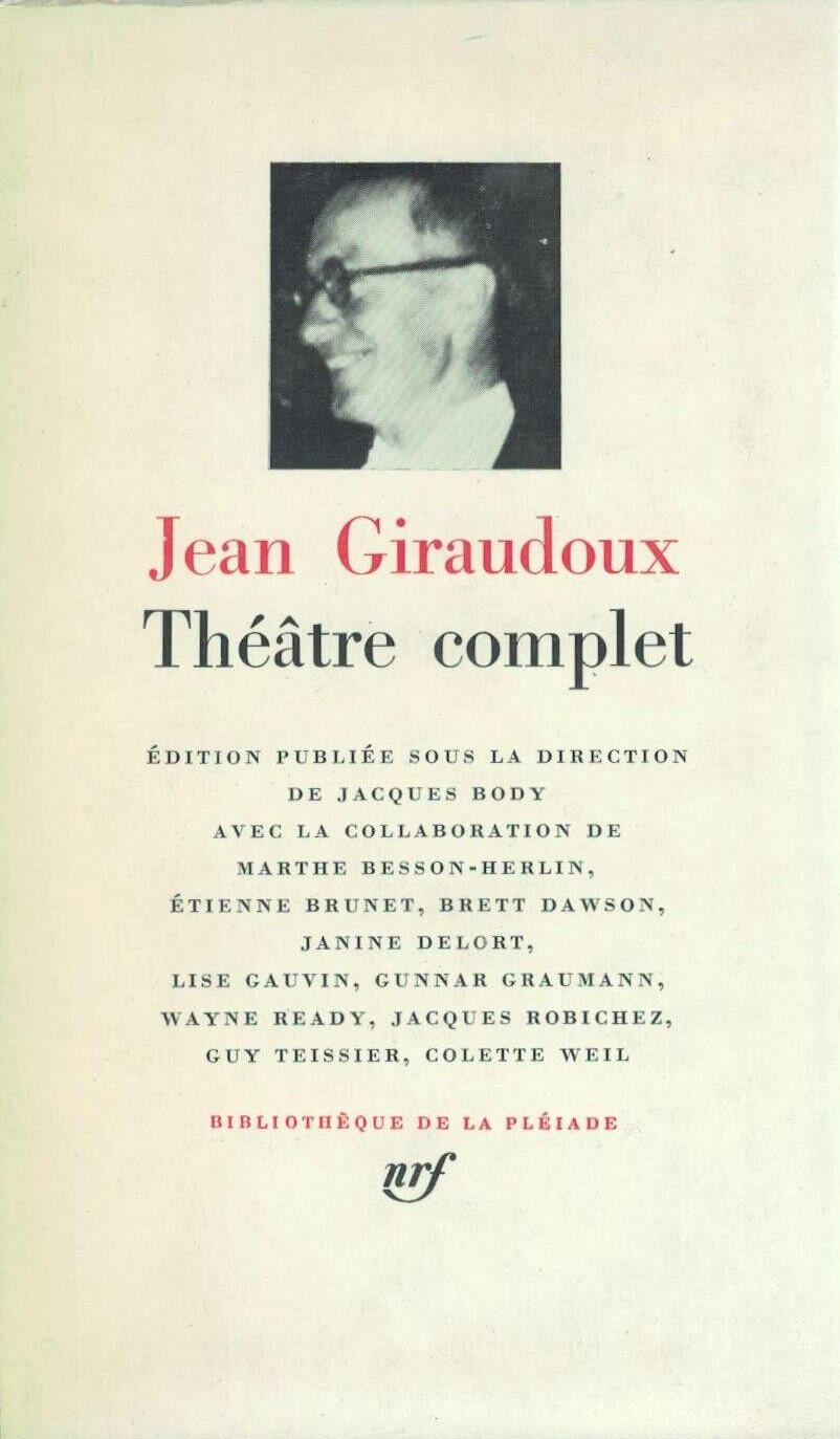 Pleiade 302 giraudoux1 1818
