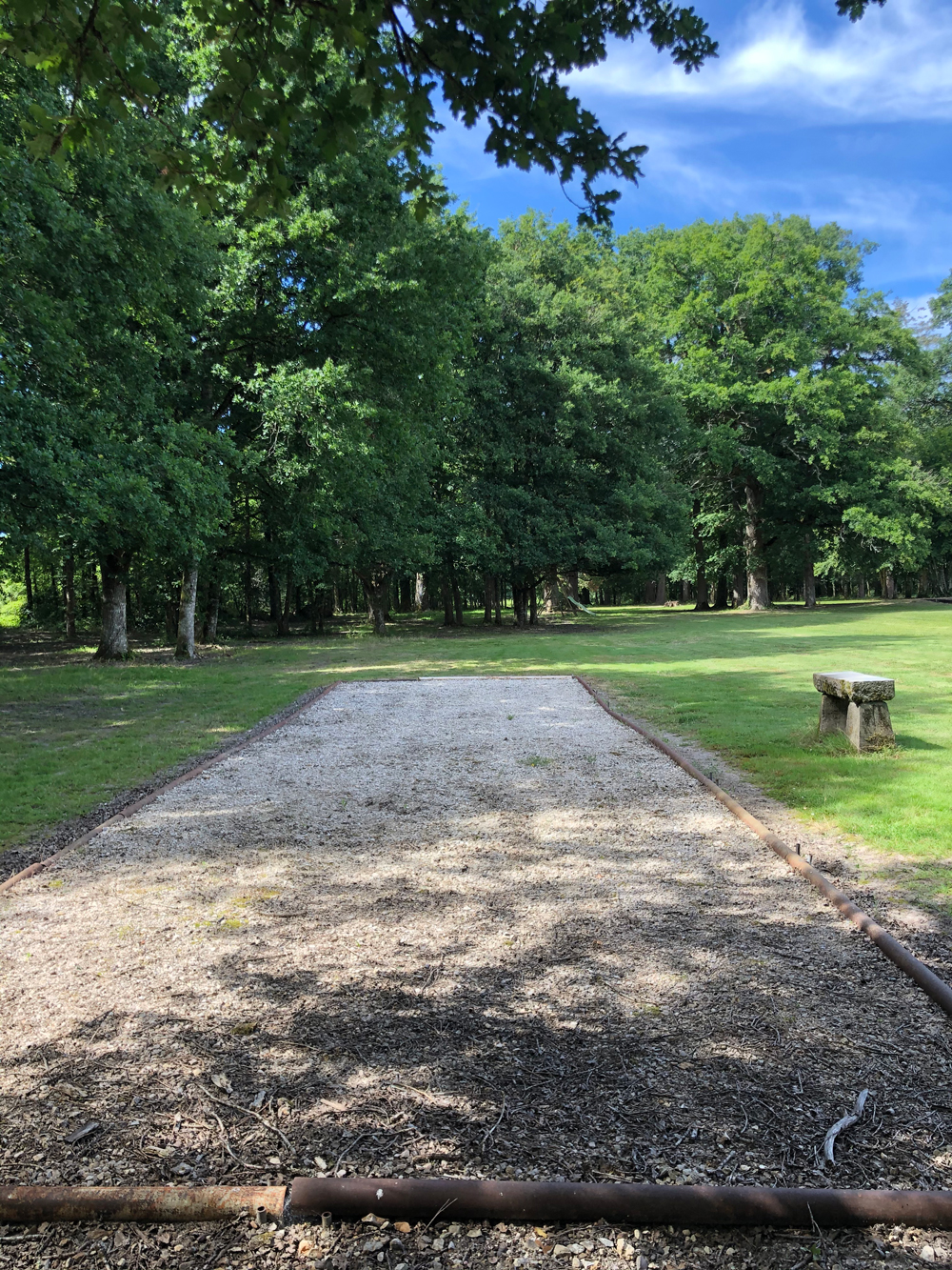 Terrain de petanque