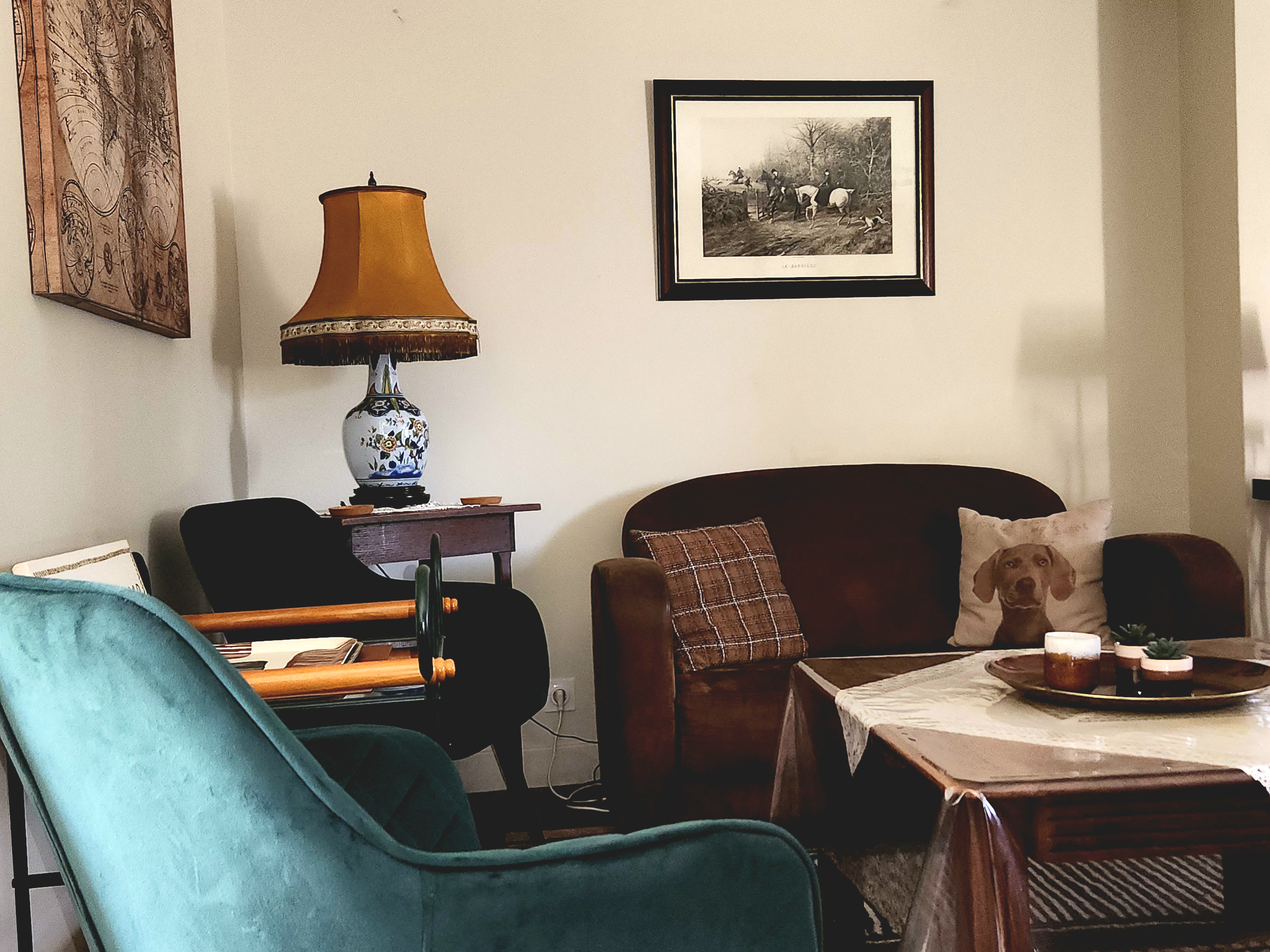 Gite de villenoue salon detente