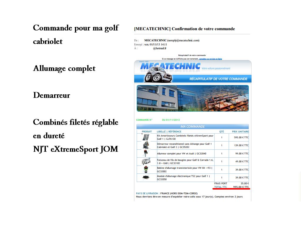 Commande