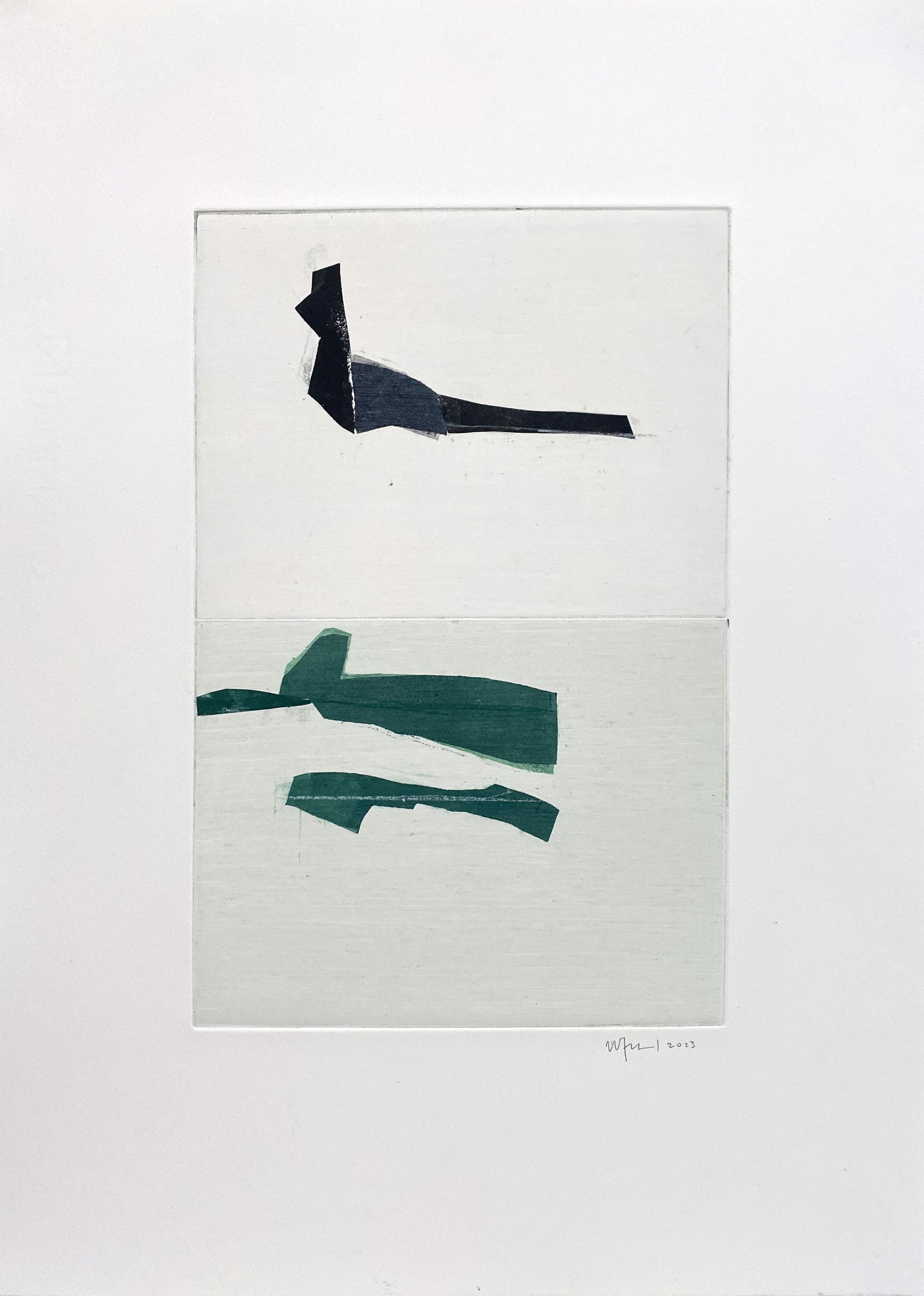 Forme verte et noir iv 6