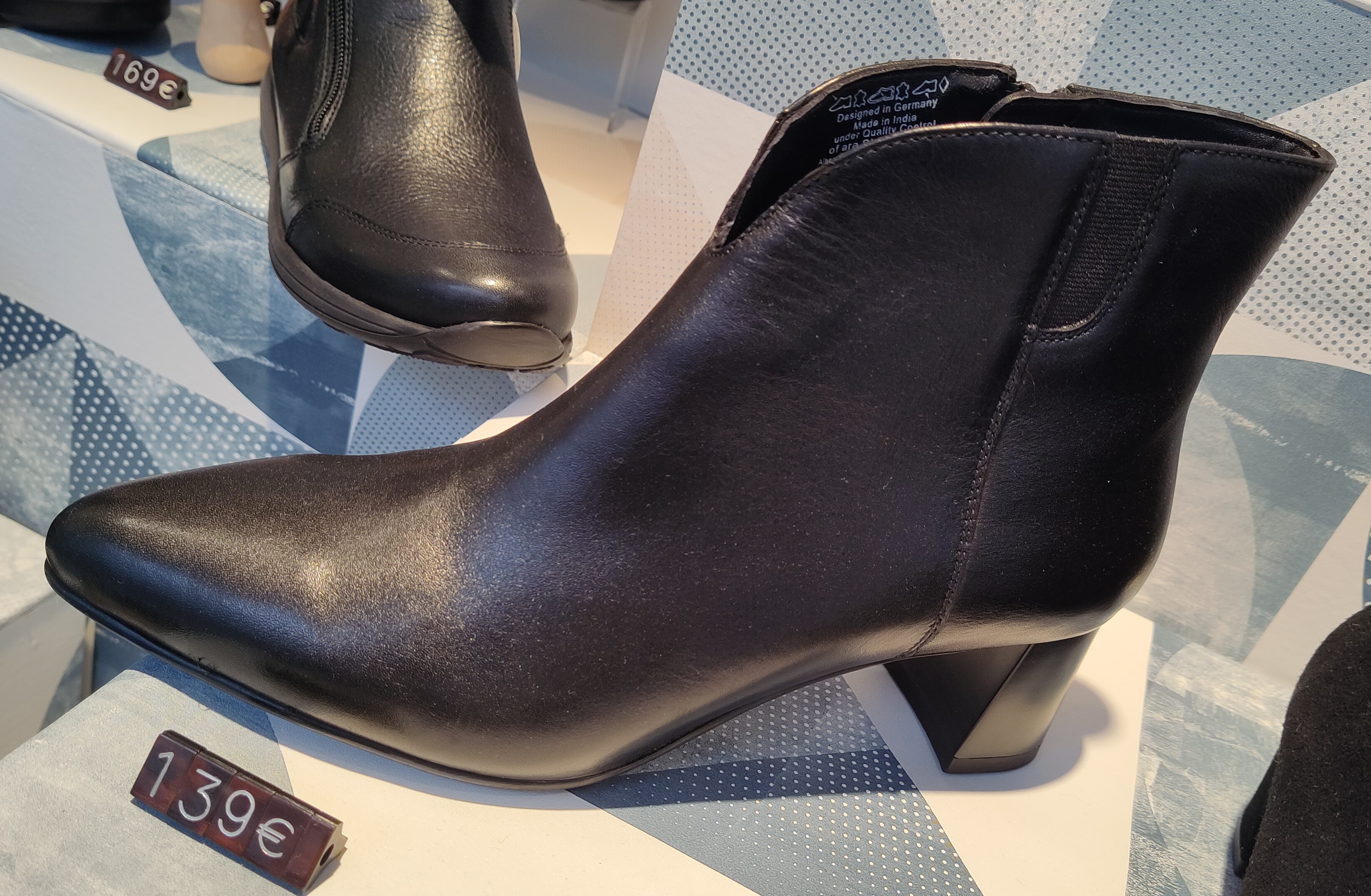 Bottine ara auxpiedssensibles chaussures com