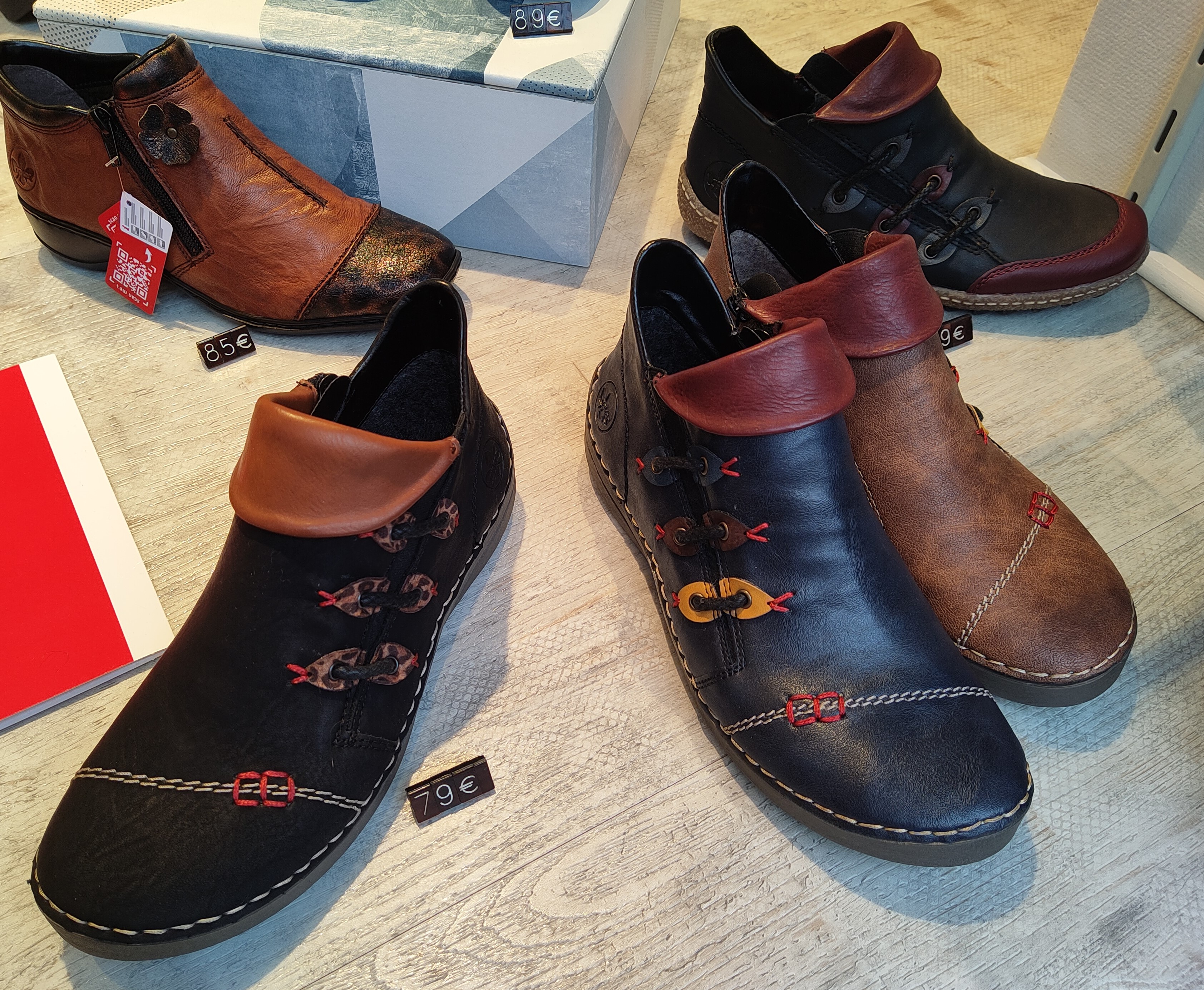 Bottillons rieker auxpiedssensibles chaussures com