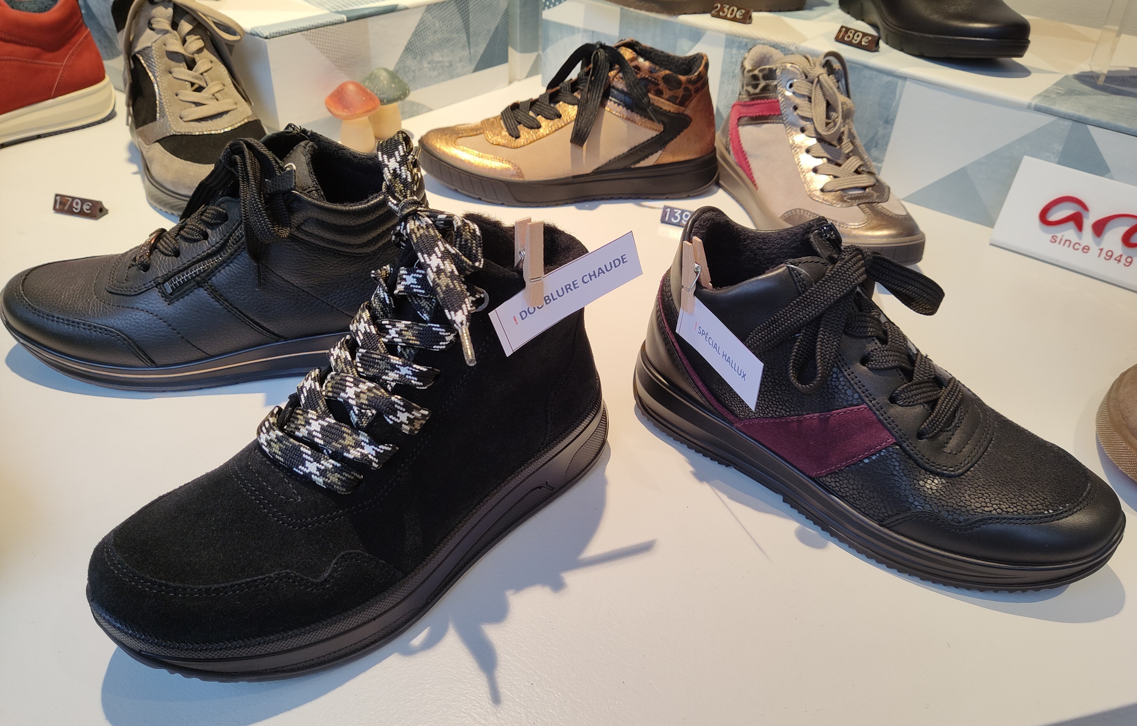 Bottillons ara auxpiedssensibles chaussures com