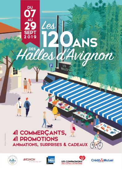 2019 09 13 affiches Les halles