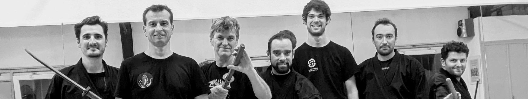 photo du club bujinkan isère kiso no kaizen dojo