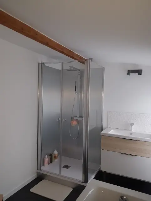 Installation douche salle de bain reze