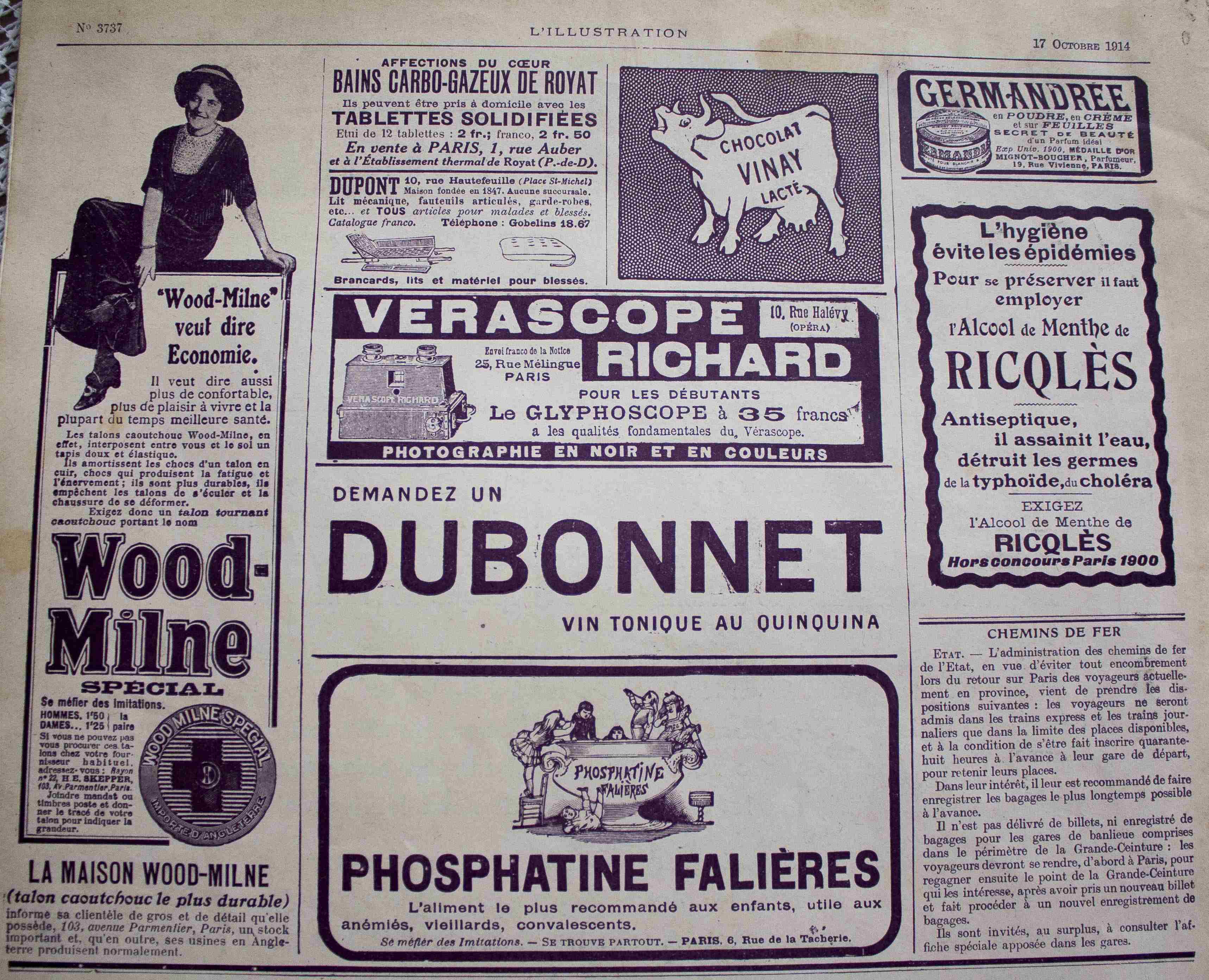 Publicites de l illustration