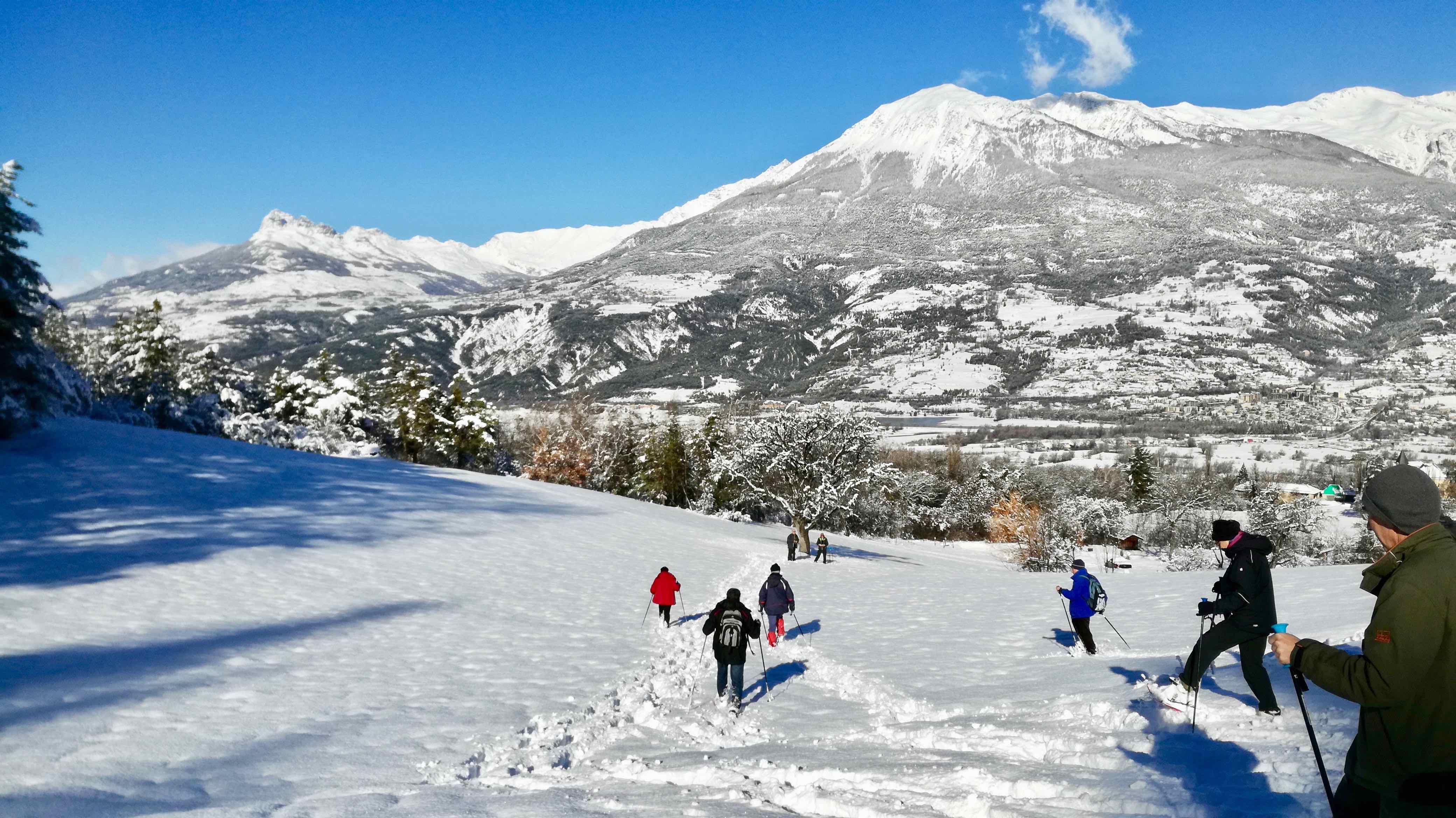 Vue vallee de a durance cote les orres