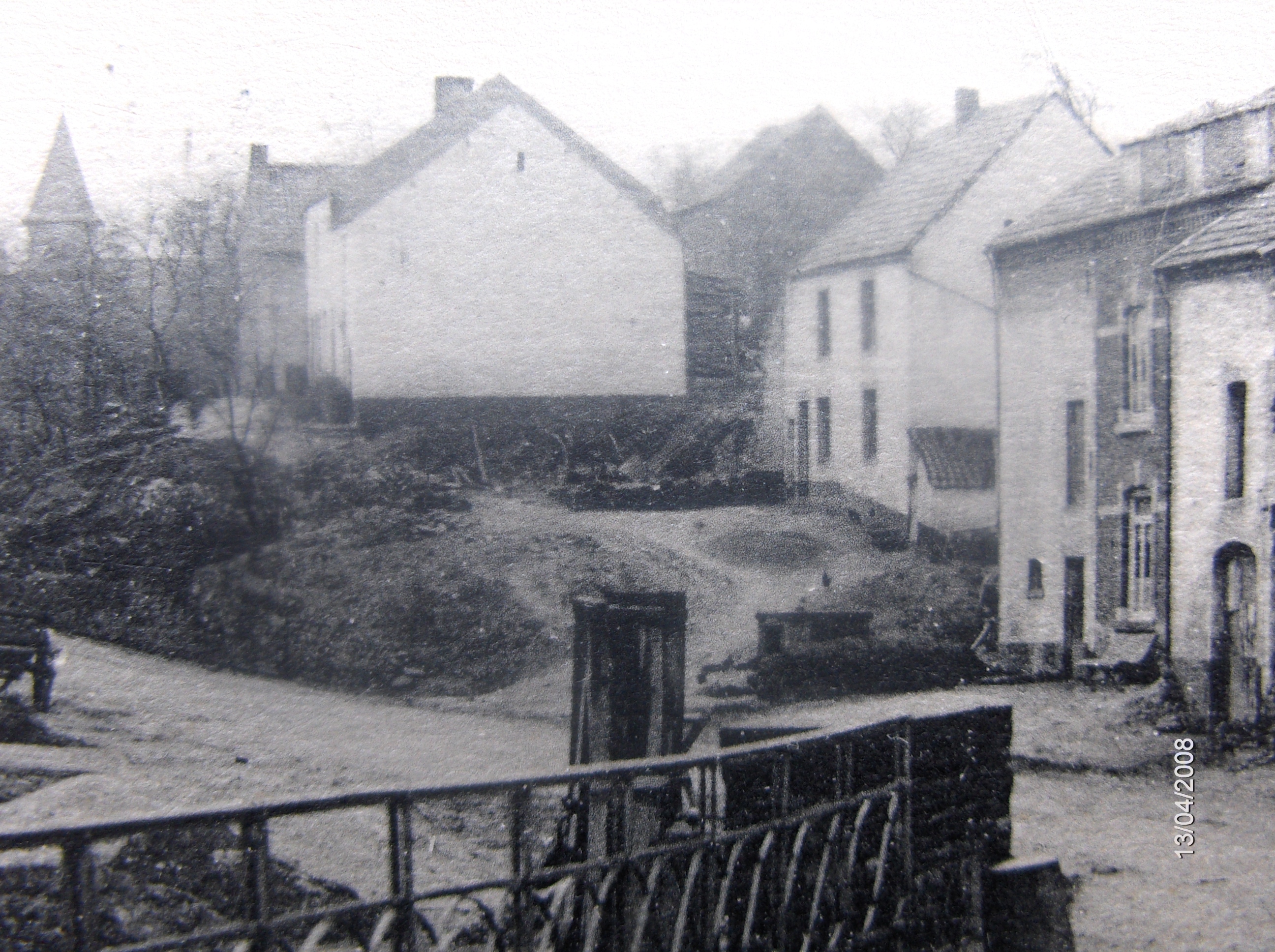 Hermeton en 1920: le Tiestia a été rasé.