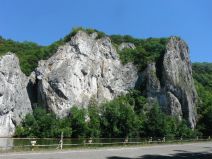 Face au château de Freyr, un haut lieu de l'alpinisme.
Juillet 2012