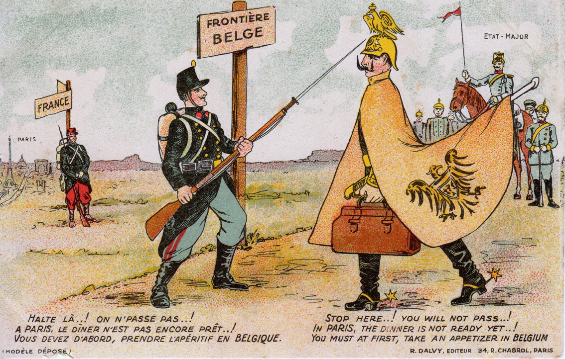 1914 1918 les allemands en belgique