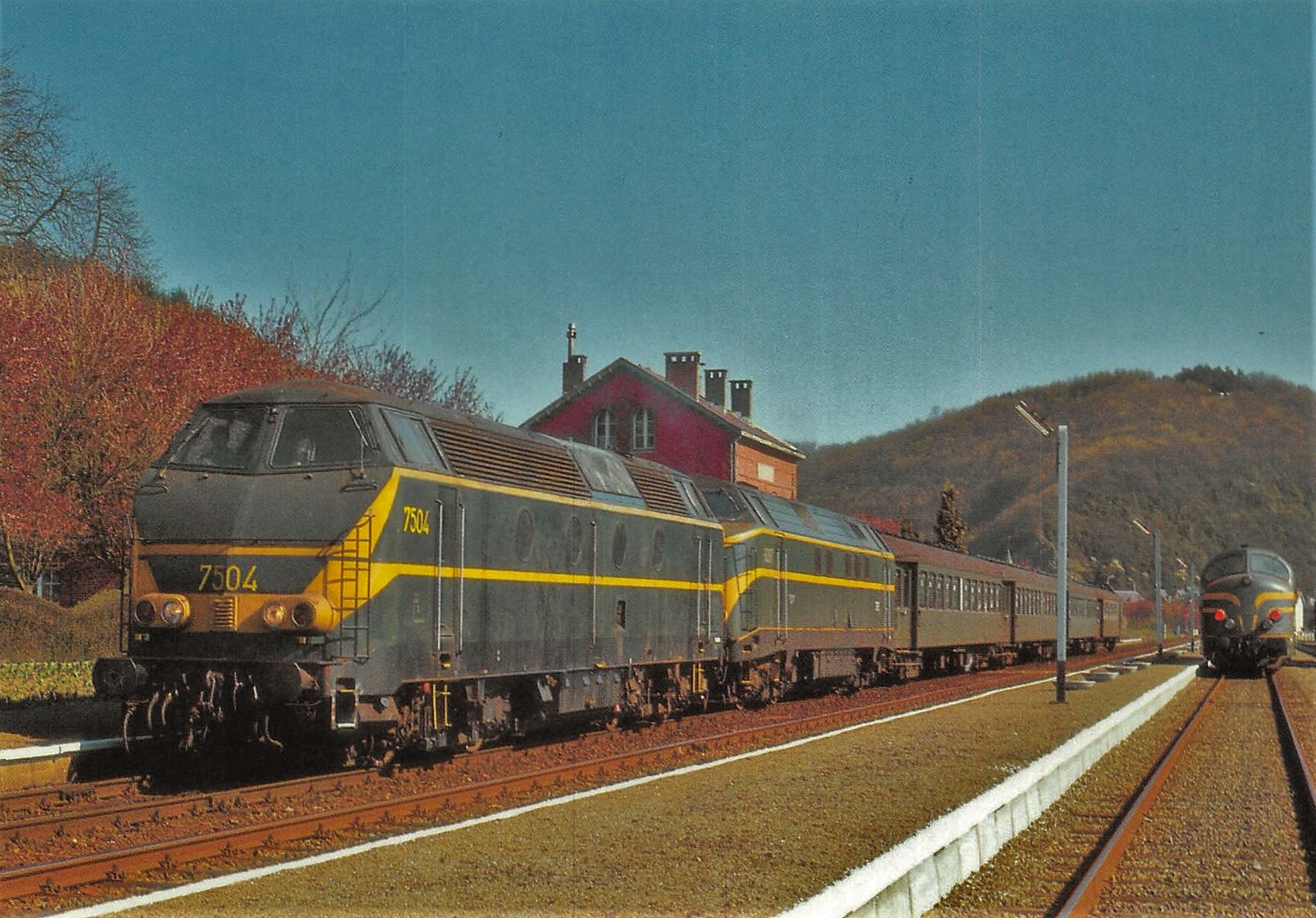 En gare d'Hastière