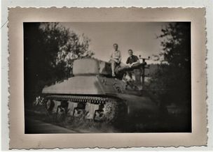 Photo du char prise le 22 août 1949