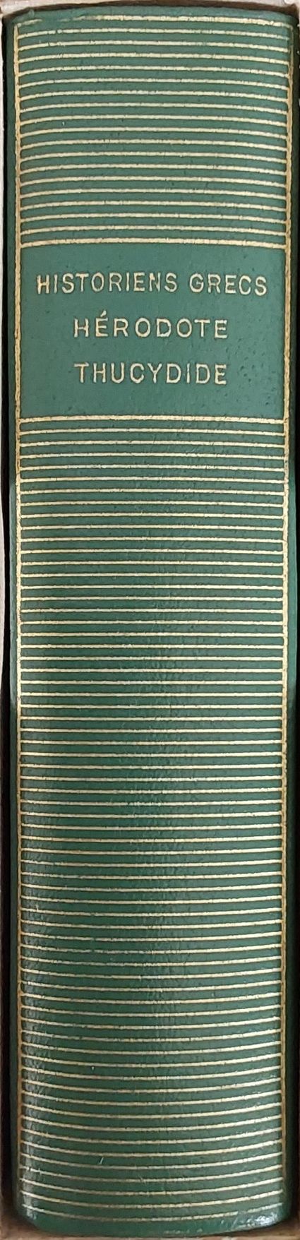 Volume 176 de Hérodote-Thucydide dans la Bibliothèque de La Pléiade