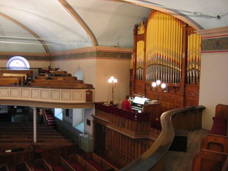 Ancient organ loft