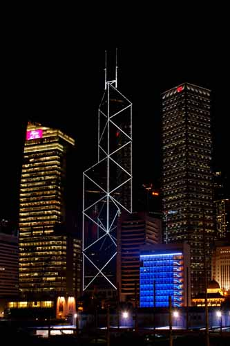 Hong Kong HK Tower Bank of China Tower et Cheung Kong Center