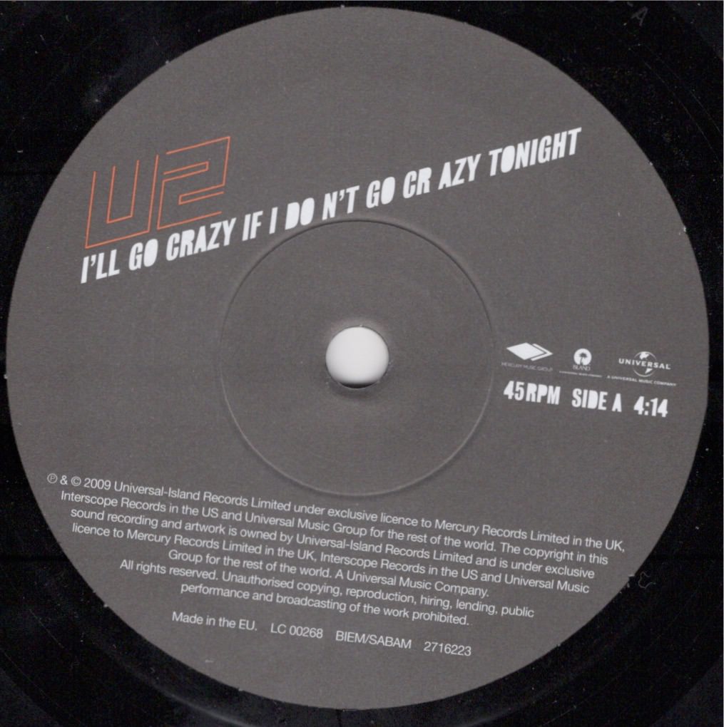 I ll go crazy eu is 2716223 a 