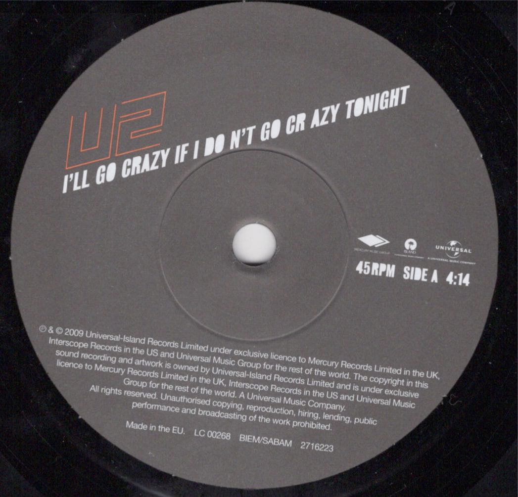 I ll go crazy eu is 2716223 b 