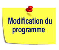 Modification-programme