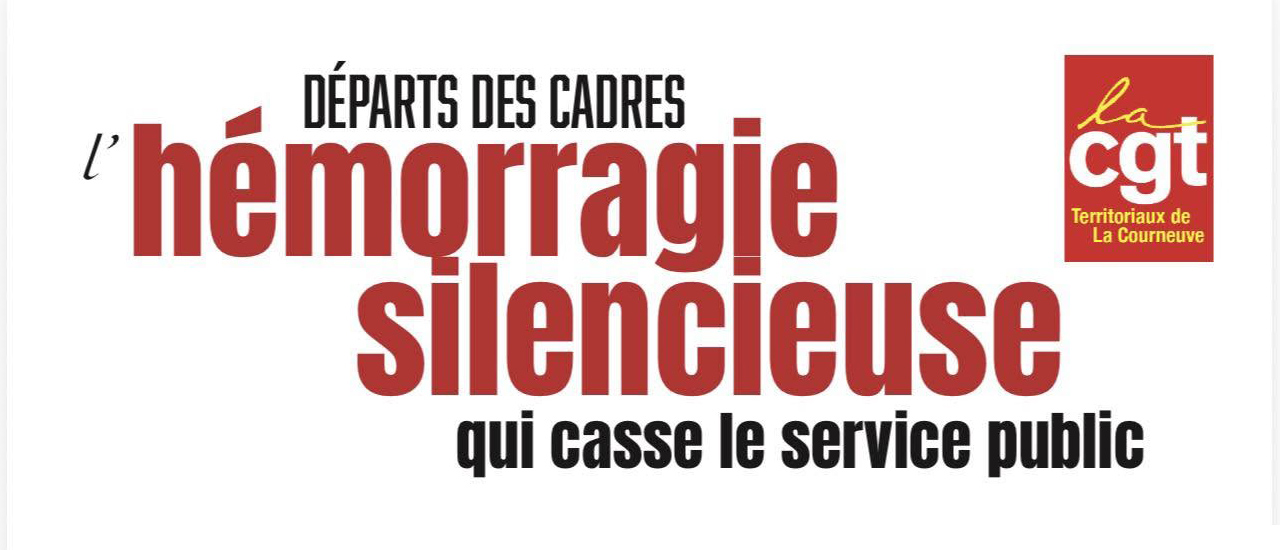 Départs des cadres l’hémorragie silencieuse qui casse le service public