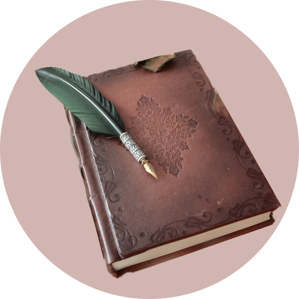 Icone-Plume-livre-rond