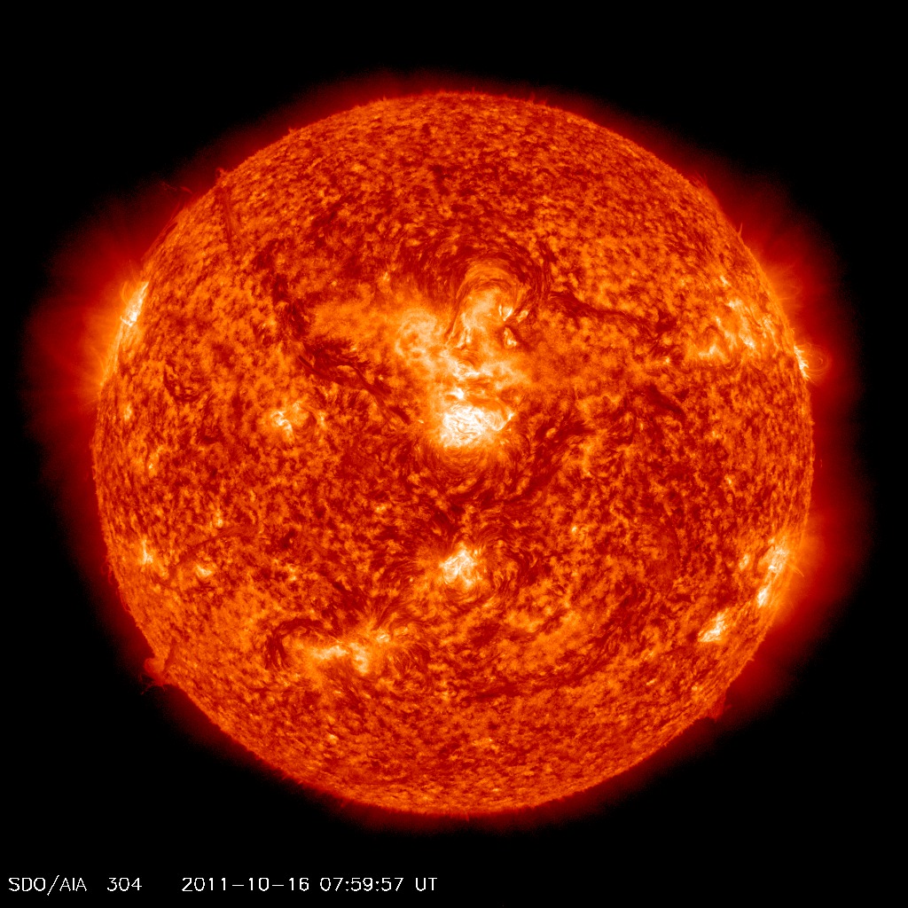 Sun SDO wavelenght 02