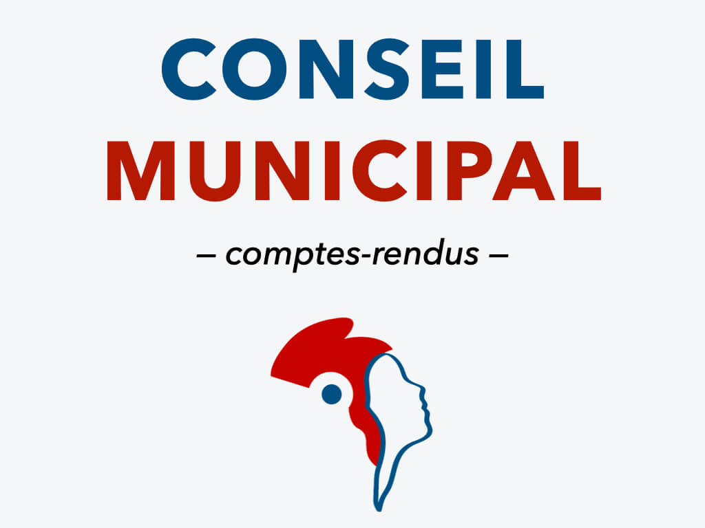 CONSEIL MUNICIPAL DU 02 AVRIL 2024