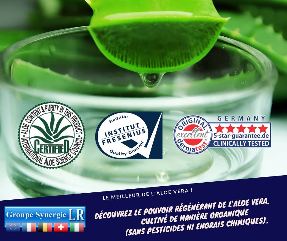 Aloe vera label