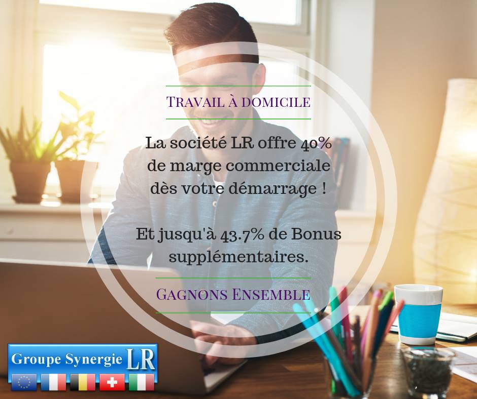 Travail domicile bonus lr